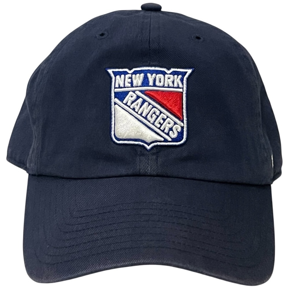 NHL New York Rangers Adjustable Navy Blue Hockey Cap by '47 Brand